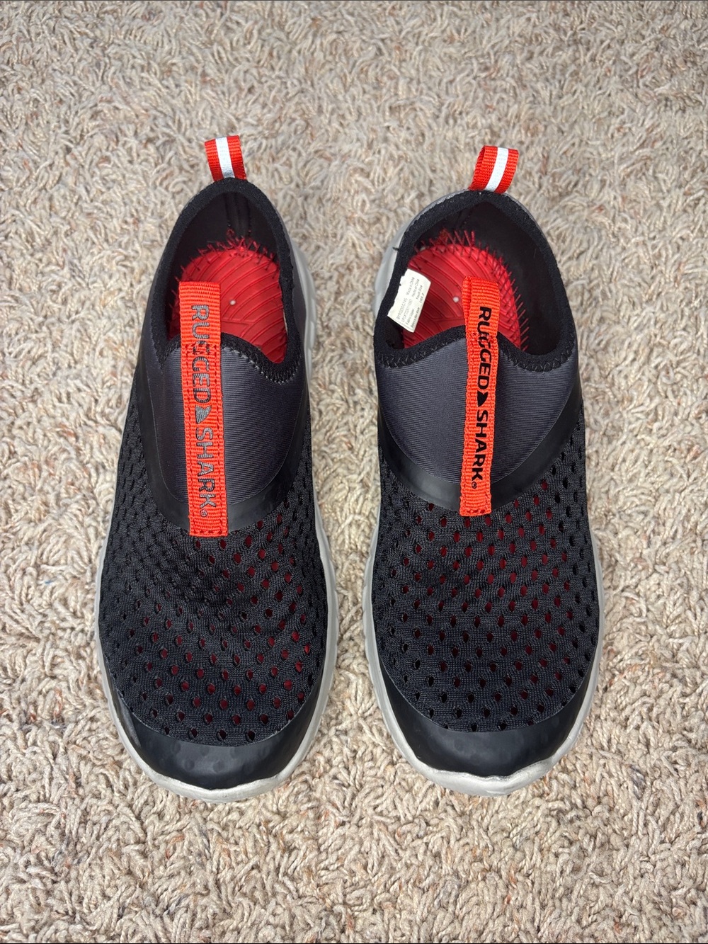 🦈Rugged Shark Kids Slip-On Water Shoes🦈